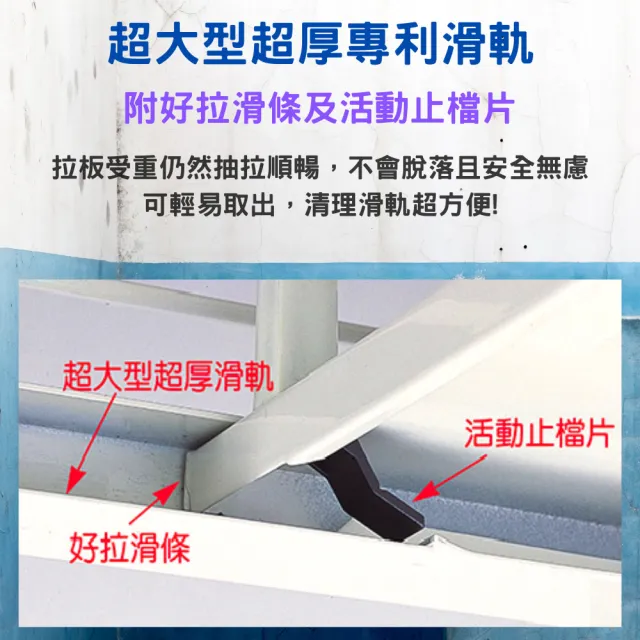 【愛樂美】台灣製AI智慧2拉板2大抽小米桶4層電器收納架 置物架 層架 附插座(A-12402-5)