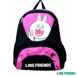 【imitu 米圖】LINE FRIENDS兔兔護脊後背包+萬用袋