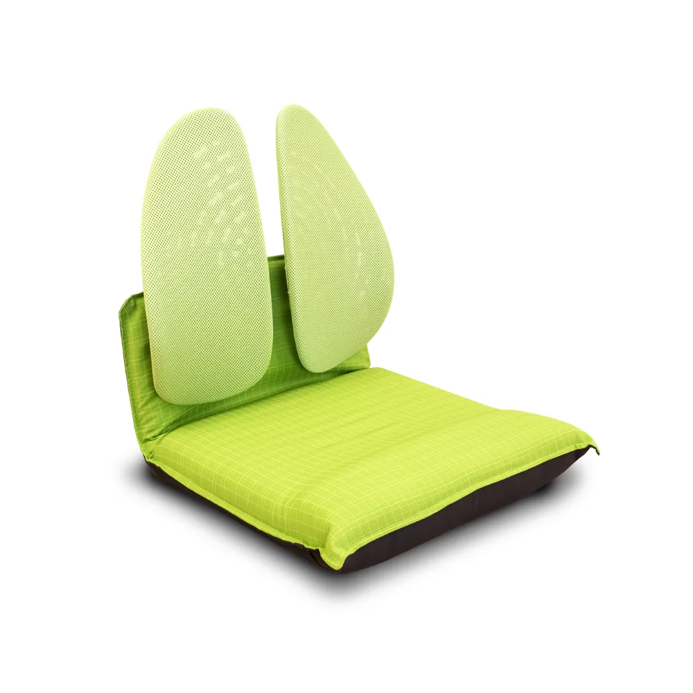 【Birdie】德國專利雙背護脊摺疊式和室椅-綠色
