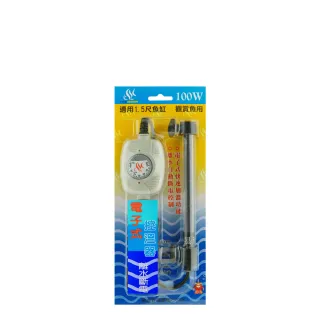 【AQUAFUN 水之樂】電子式控溫器  100W(適用45公分魚缸)