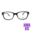 【ANNA SUI 安娜蘇】日系銜接鏤空花紋造型光學眼鏡-優雅紫(AS592-724)