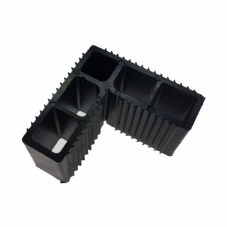 HO003 欄杆接角 1〞 X 1.5〞接角 36 mm*65mm 可搭配 6106方管 塑膠角 接頭 固定接角