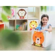 【MyTolek童樂可】藏寶盒 2件組-獅子+貓頭鷹(收納小幫手 IKEA組合櫃適用)