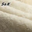 【S&K Dr系列】天絲乳膠記憶膠羊毛獨立筒床墊(雙人加大6尺)