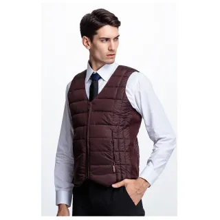 【JORDON 橋登】雙面穿極暖羽絨背心(男背心/內搭背心)