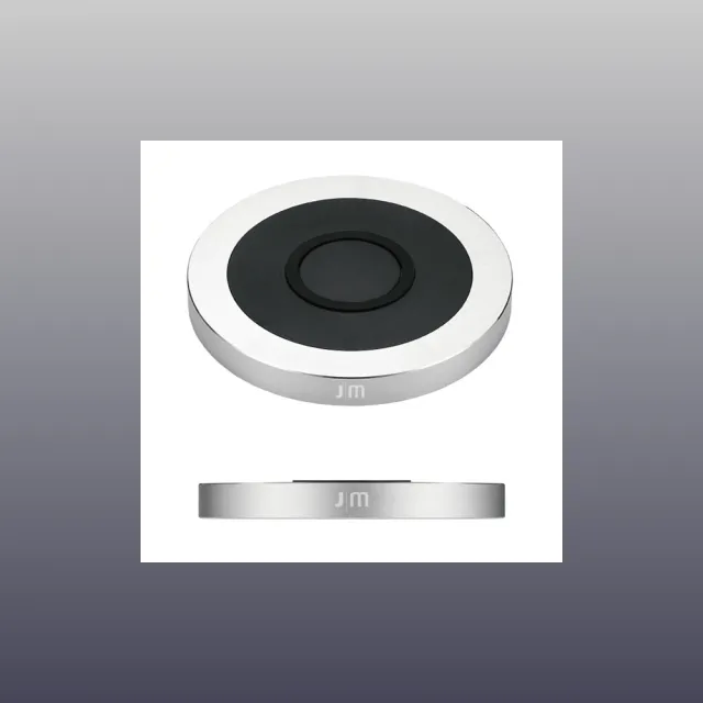 【Just Mobile】10W 鋁質快充無線充電盤+快充頭AluBase Wireless(無線充電盤)
