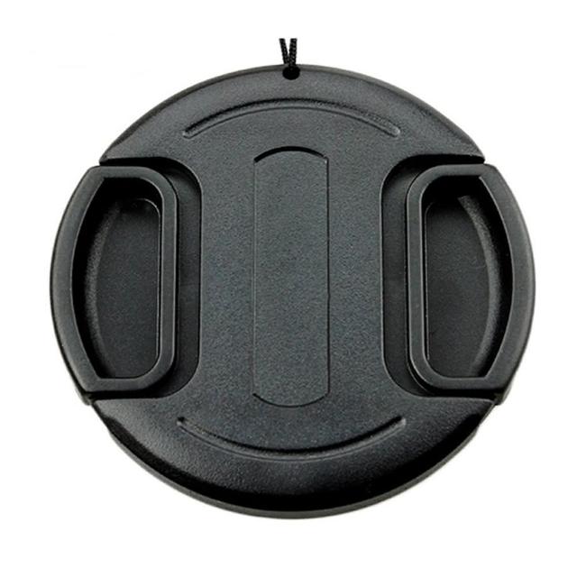 【JJC】無字中捏快扣40.5mm鏡頭蓋LC-40.5(B款附孔繩40.5mm鏡頭保護蓋lens cap)