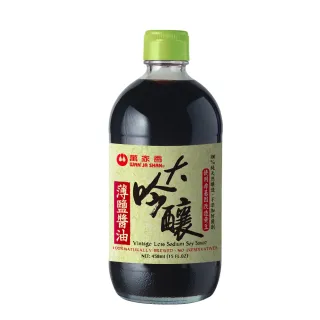 【萬家香】大吟釀薄鹽醬油(450ml*2瓶)