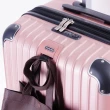 【DF Travel】升級版多彩記憶玩色硬殼可加大閃耀鑽石紋24吋行李箱-共8色