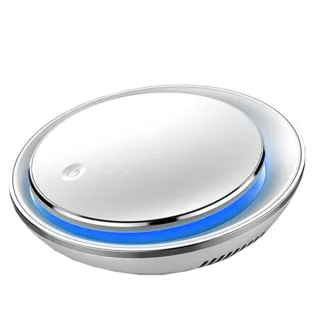 【Glolux 北美品牌】USB 七彩觸控式LED 負離子空氣清淨機(1-3坪都適用)