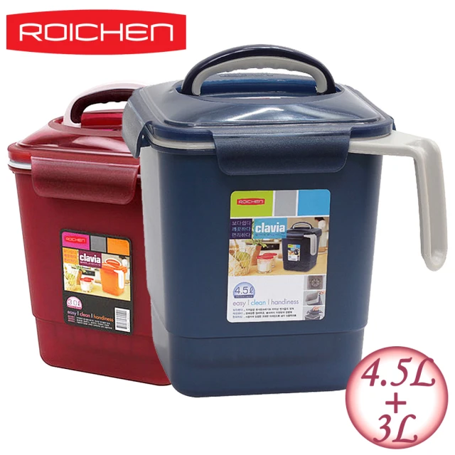 【韓國ROICHEN】廚餘回收桶(4.5L+3L)