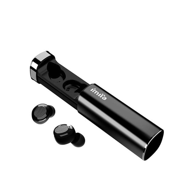 【imiia】BT-301 入耳式真無線藍芽耳機(TWS / 鋁合金質感 / 物理降噪)