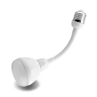 【TOYAMA特亞馬】LED雷達感應燈4.5W E27彎管式螺旋型 4入組(白光、黃光)