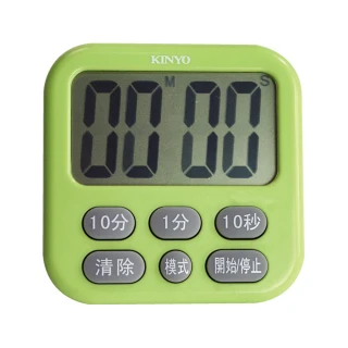 【KINYO】電子式多按鍵大螢幕正倒數計時器(計時器)