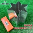 【LIFECODE】鋁合金擋風板-12片(含收納盒)