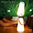 【iSFun】暖光花瓶＊手提USB充電戶外桌燈夜燈/白