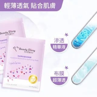 【我的美麗日記】角鯊烯修護保濕面膜8入