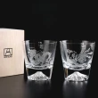【田島硝子】日本手工吹製 富士山杯 威士忌龍鳳富士山對杯 2入組(TG19-001-RYU_TG19-001-FX)