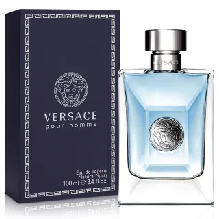 【VERSACE 凡賽斯】經典男性淡香水100ml(專櫃公司貨)