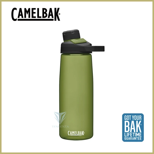 CAMELBAK 750ml 戶外運動水瓶 橄欖綠(RENEW/磁吸蓋/戶外水瓶)