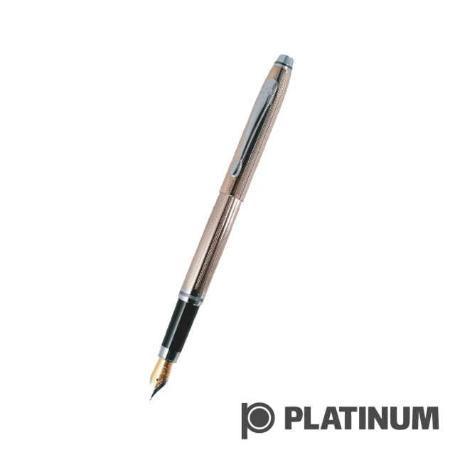 【PLATINUM 白金】鋼筆 日系 現代玫瑰金 雙色筆尖(PKG-1200)