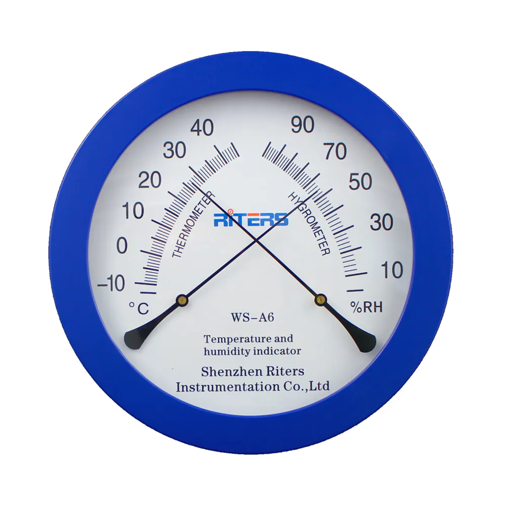 【COMET】25CM精準機械掛式溫濕度計(TM-08)
