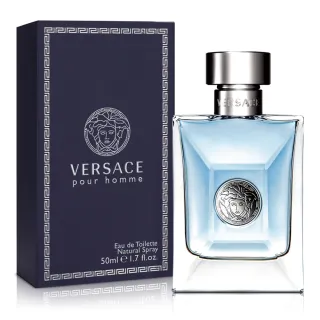 【VERSACE 凡賽斯】經典男性淡香水50ml(專櫃公司貨)