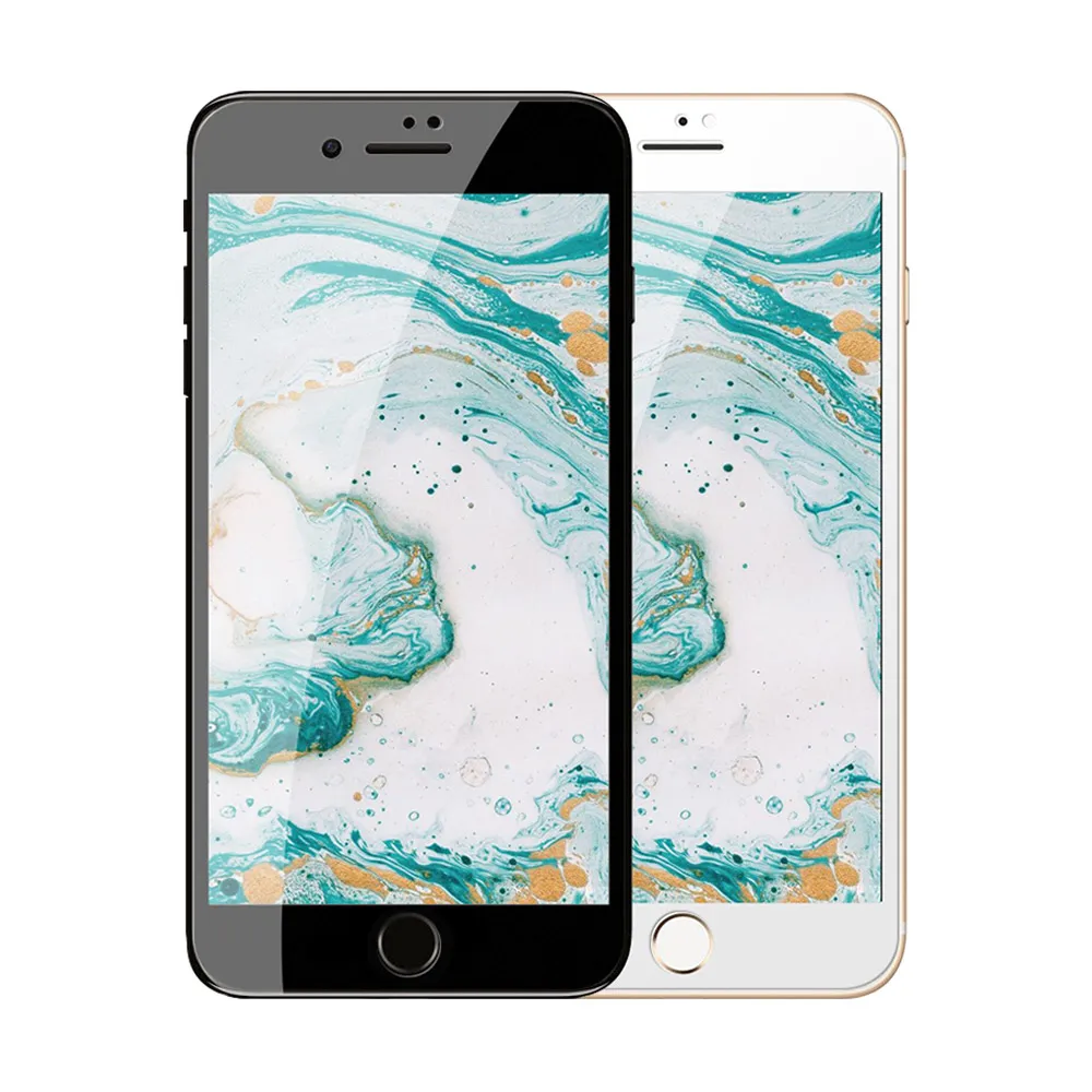 iPhone8 7 保護貼手機9D滿版透明9H玻璃鋼化膜(iPhone7保護貼 iPhone8保護貼)