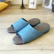 【iSlippers】台灣製造-極致風格-厚跟紓壓皮質室內拖鞋(任選)