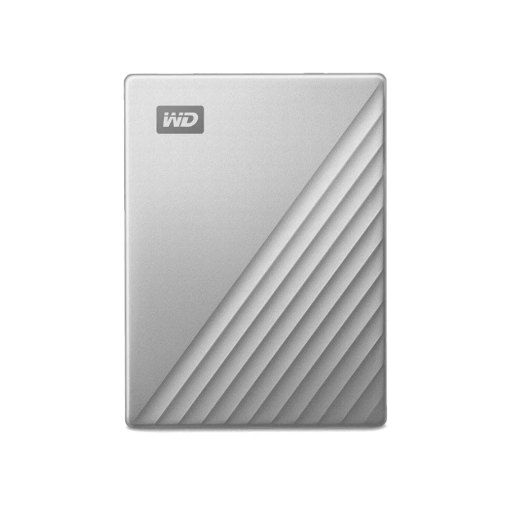 【WD 威騰】My Passport Ultra for Mac 4TB Type-C 2.5吋 行動硬碟 銀