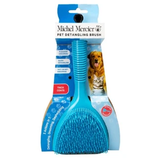 【國際貓家】Michel Mercier專利點點按摩刷毛梳(以色列原裝進口)