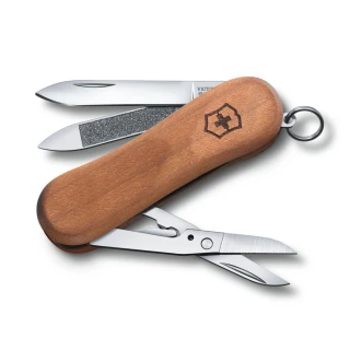 【VICTORINOX 瑞士維氏】Executive Wood5用瑞士刀(0.6421.63)