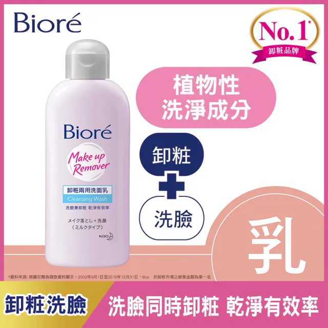 【Biore 蜜妮】卸妝兩用洗面乳_120ml