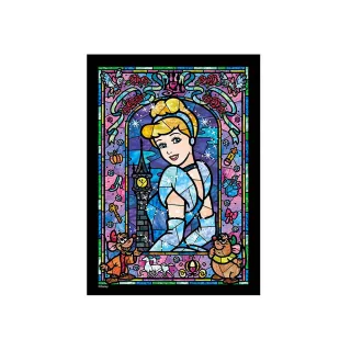 【TENYO】266透明小片拼圖 彩繪玻璃 迪士尼家族 灰姑娘(迪士尼 家族)