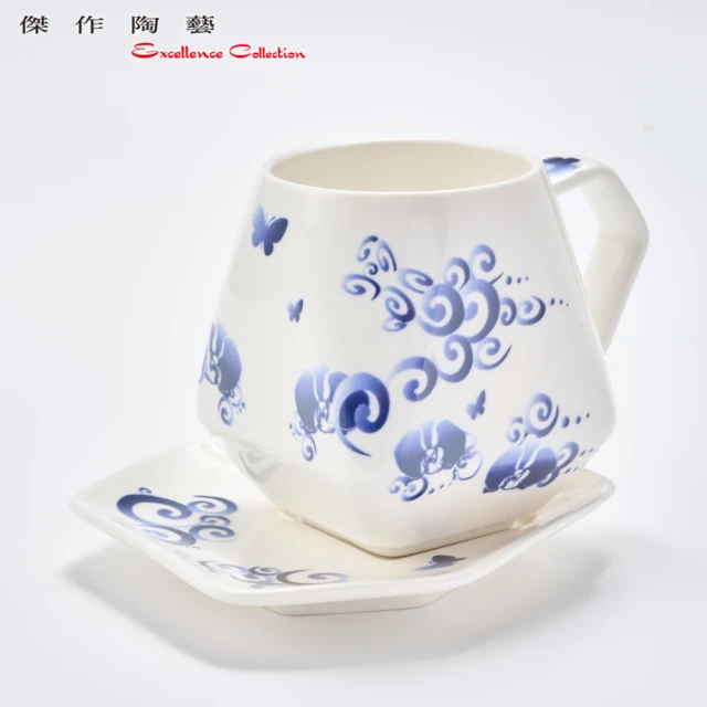 【傑作陶藝Excellence Collection】青龍天燈咖啡杯(L36)