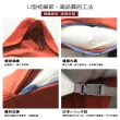 【DaoDi】日韓熱銷無印風U型連帽護頸枕(多色任選 飛機枕 旅行枕 護頸枕 U型枕)