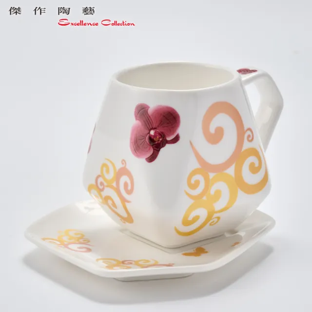 【傑作陶藝Excellence Collection】祈福天燈咖啡杯(L08)