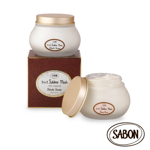 【SABON】三合一修護髮膜200ml(香味任選)_官方直營