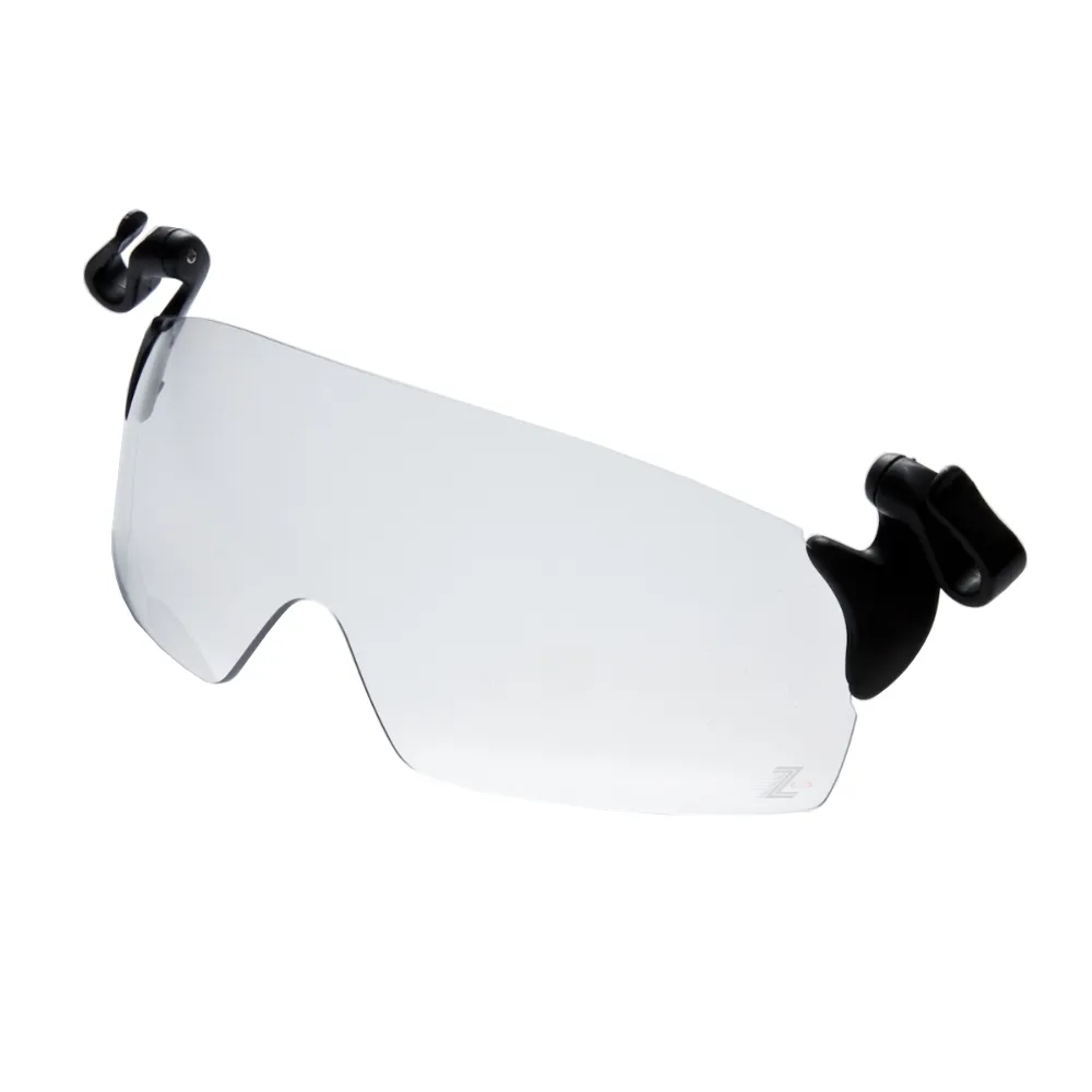 【Z-POLS】一組兩入 夾帽式可上掀 採用頂級PC防爆抗UV400透明防風太陽眼鏡(可上掀設計夾帽眼鏡)