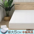 【幸福角落】TENCEL天絲纖維表布Q彈乳膠床墊5cm厚(單大3.5尺)