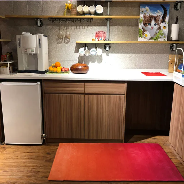 【山德力】ESPRIT 地毯 熙明 70X140CM(漸層 紅橘色 客廳 書房  起居室 生活美學)