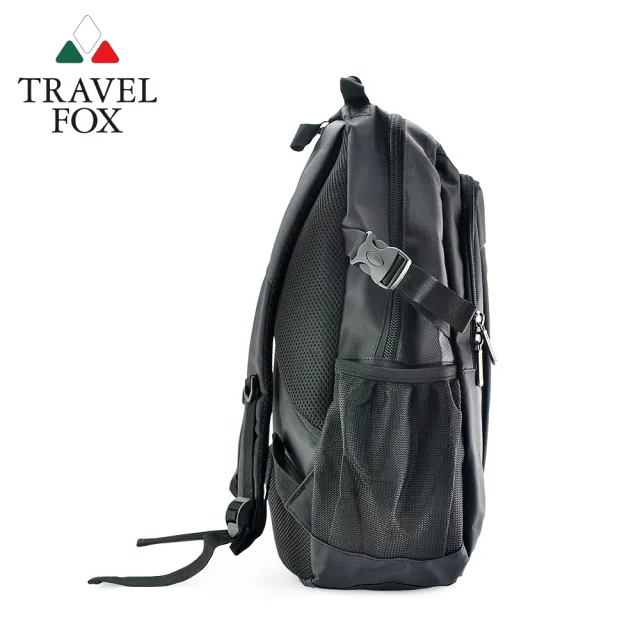 【TRAVEL FOX 旅狐】雙色尼龍輕量休閒後背包/男包/包包 (TB586-13 灰色)