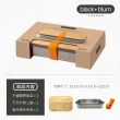 【英國BLACK+BLUM】不鏽鋼輕食便當盒(熱情橘)