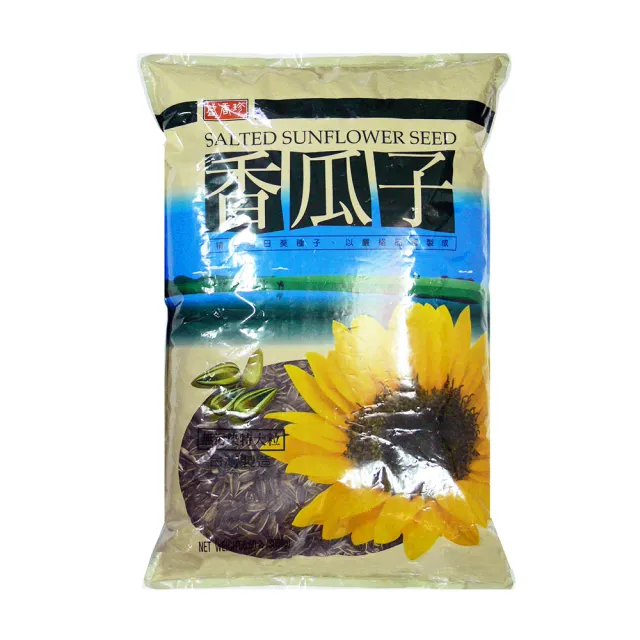 【盛香珍】原味香瓜子量販包3kg/包(淡鹹奶香味-中元節/拜拜箱)