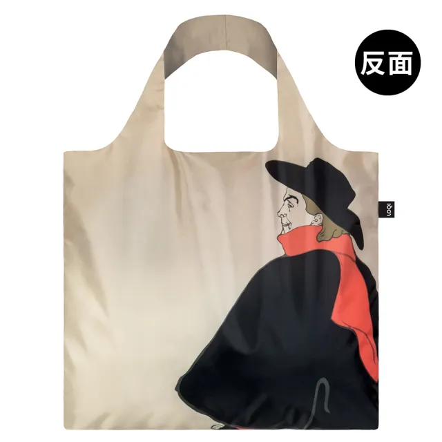 【LOQI】博物館系列 - 簡艾薇 TLJA(購物袋.環保袋.收納.春捲包)
