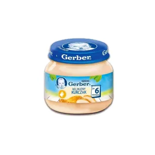 【Gerber 嘉寶】雞肉泥 80g*24罐組(副食品/幼母貓/幼母犬/補充營養)