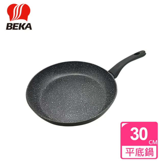 【BEKA貝卡】Kitchen Roc晶石鍋單柄不沾鍋平底鍋30cm(5113847304)