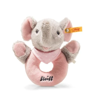 【STEIFF】粉紅大象 Trampili Elephant(嬰幼兒手搖鈴)