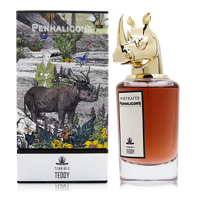 【PENHALIGON’S 潘海利根】獸首系列 Portraits Terrible Teddy 犀牛 淡香精 EDP 75ml