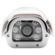 【CHICHIAU】四合一 1080P SONY 200萬/類比2000條雙模切換六陣列燈夜視防護罩型2.8-12mm變焦鏡頭攝影機